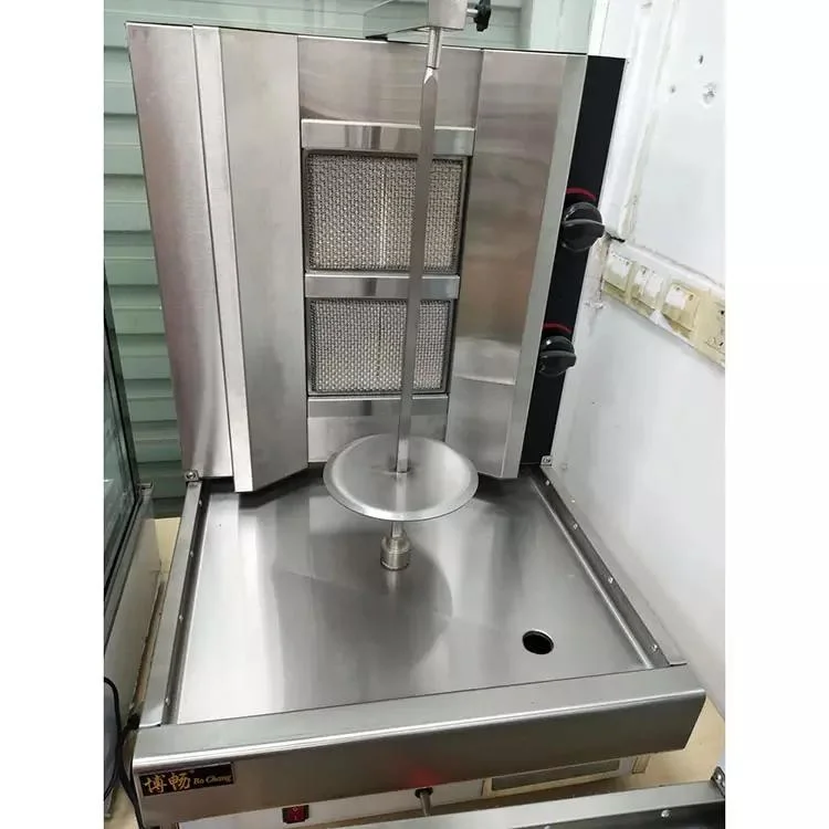 4 Burner Doner Kebab Machine Commercial Gas Shawarma Machine Grillers