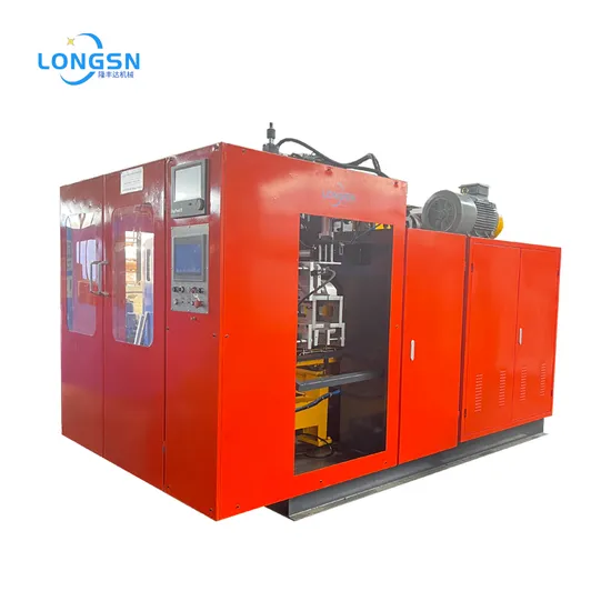 Vollautomatische 1L 2L 5Liter PP PE HDPE Kunststoffflasche Jerry Can Extrusion Blasformmaschine Kunststofffass Blasformmaschine Preis