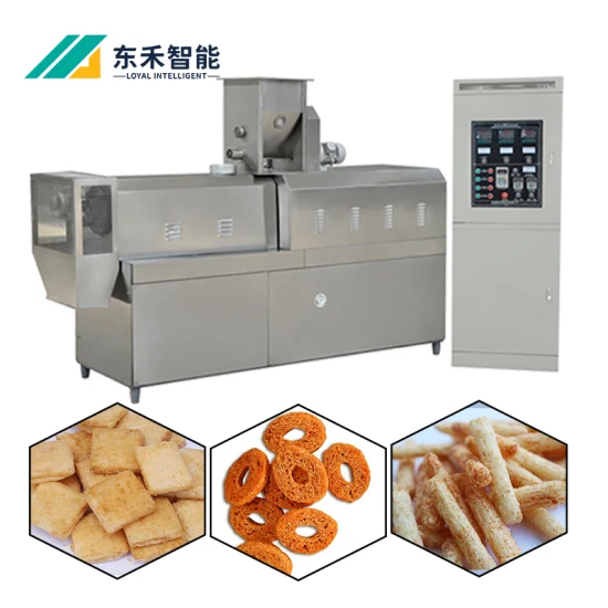 Heißer Verkauf Doppelschneckenextruder für Käse-Puffs-Nahrungsmittelmaschine, hergestellt in China, Fabrikhersteller zu niedrigen Preisen